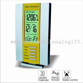 RADIO CONTROLLED LCD CLOCK